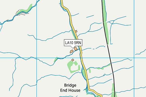 LA10 5RN map - OS VectorMap District (Ordnance Survey)