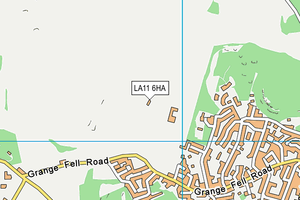 LA11 6HA map - OS VectorMap District (Ordnance Survey)