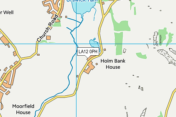 LA12 0PH map - OS VectorMap District (Ordnance Survey)