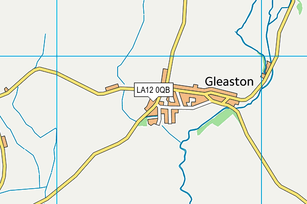 LA12 0QB map - OS VectorMap District (Ordnance Survey)