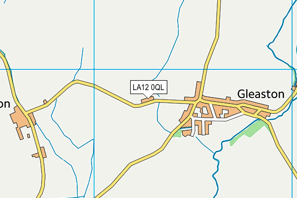 LA12 0QL map - OS VectorMap District (Ordnance Survey)