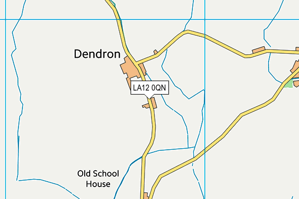 LA12 0QN map - OS VectorMap District (Ordnance Survey)