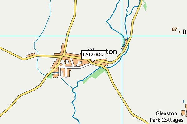 LA12 0QQ map - OS VectorMap District (Ordnance Survey)