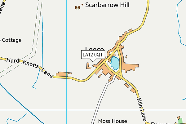 LA12 0QT map - OS VectorMap District (Ordnance Survey)