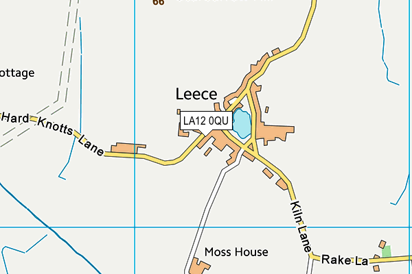 LA12 0QU map - OS VectorMap District (Ordnance Survey)