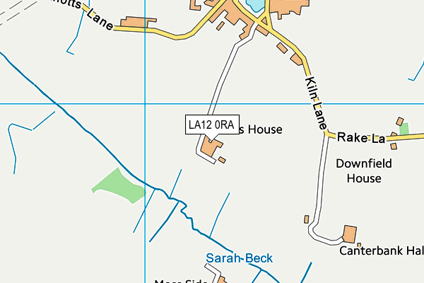 LA12 0RA map - OS VectorMap District (Ordnance Survey)