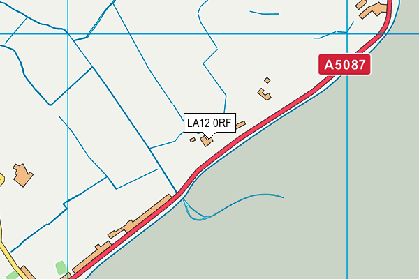LA12 0RF map - OS VectorMap District (Ordnance Survey)