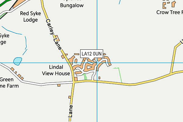 LA12 0UN map - OS VectorMap District (Ordnance Survey)