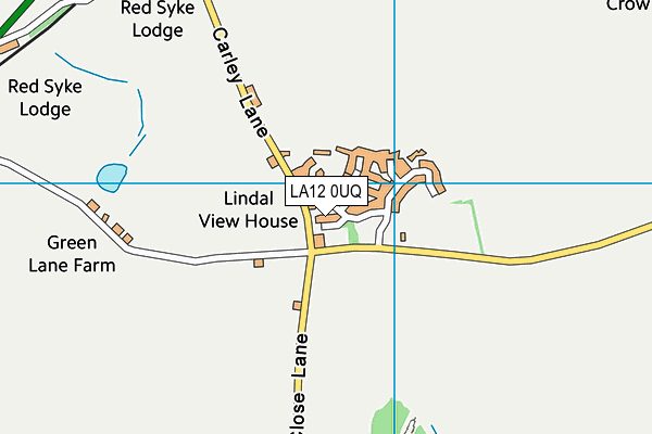 LA12 0UQ map - OS VectorMap District (Ordnance Survey)