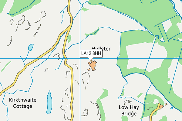 LA12 8HH map - OS VectorMap District (Ordnance Survey)