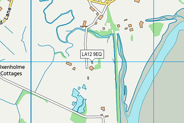 LA12 9EQ map - OS VectorMap District (Ordnance Survey)