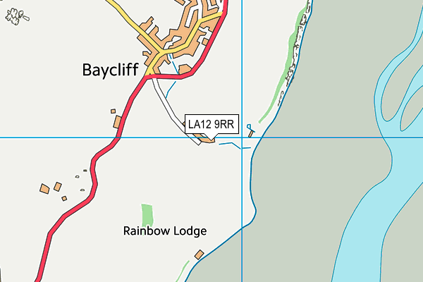 LA12 9RR map - OS VectorMap District (Ordnance Survey)