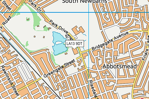 Barrow Forward Leisure Centre map (LA13 9DT) - OS VectorMap District (Ordnance Survey)