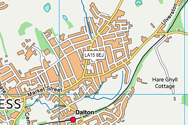 Map of CRAKE MILL LEISURE LTD at district scale