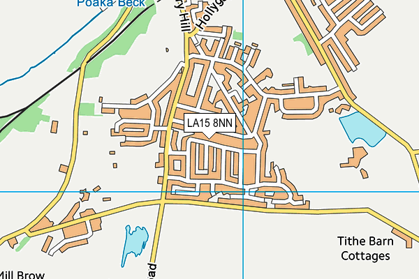 LA15 8NN map - OS VectorMap District (Ordnance Survey)