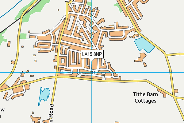 LA15 8NP map - OS VectorMap District (Ordnance Survey)
