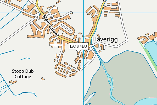 LA18 4EU map - OS VectorMap District (Ordnance Survey)