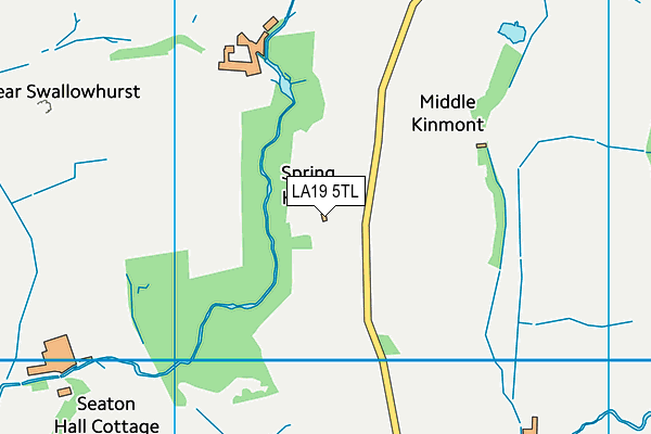 LA19 5TL map - OS VectorMap District (Ordnance Survey)