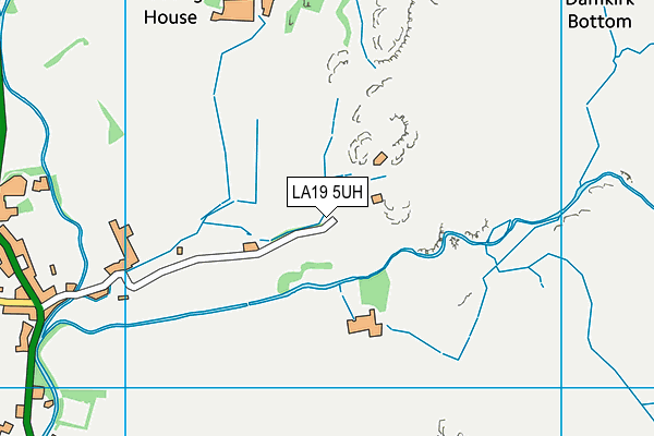 LA19 5UH map - OS VectorMap District (Ordnance Survey)