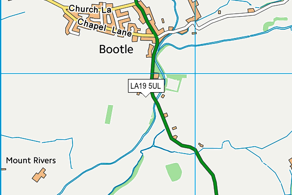 LA19 5UL map - OS VectorMap District (Ordnance Survey)