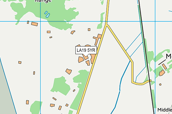 LA19 5YR map - OS VectorMap District (Ordnance Survey)