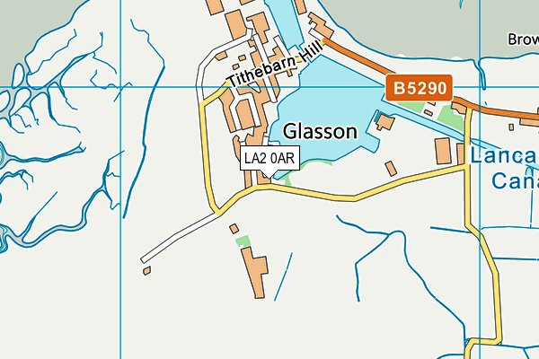 Thurnham Glasson Christ Church, Church of England Primary School map (LA2 0AR) - OS VectorMap District (Ordnance Survey)