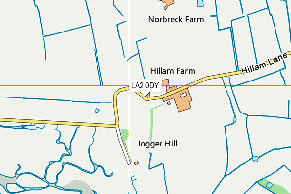 Map of NORBRECK SELF STORAGE LTD at district scale