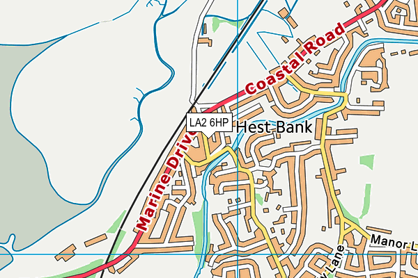 Map of CUCKOO BROW LIMITED at district scale