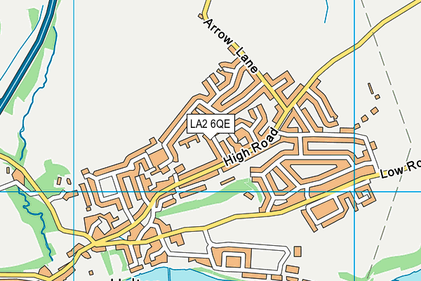 St Wilfrids C Of E Primary School map (LA2 6QE) - OS VectorMap District (Ordnance Survey)