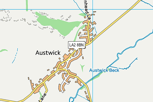 Austwick Church of England VA Primary School map (LA2 8BN) - OS VectorMap District (Ordnance Survey)