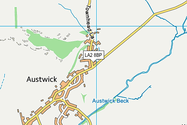 Austwick Playing Fields map (LA2 8BP) - OS VectorMap District (Ordnance Survey)