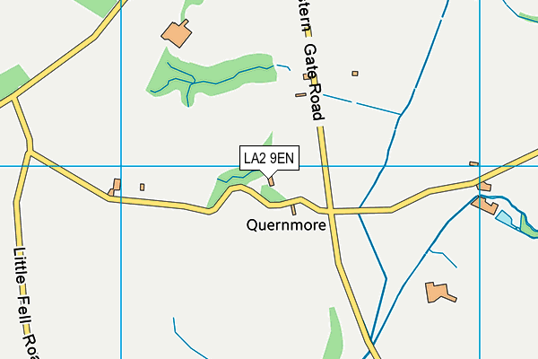 LA2 9EN map - OS VectorMap District (Ordnance Survey)