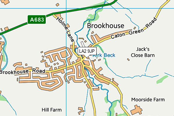 Map of MEARS GHYLL BRIDAL ROOMS LIMITED at district scale