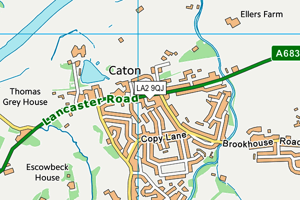 Map of STATION GARAGE (HALTON) LIMITED at district scale