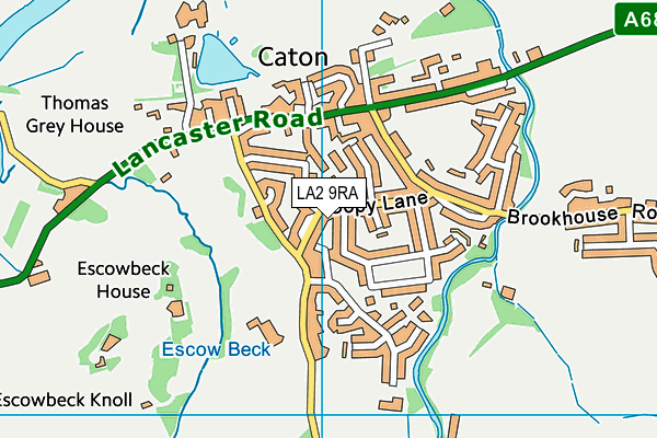 Map of LUNE VALLEY ESTATES LTD at district scale