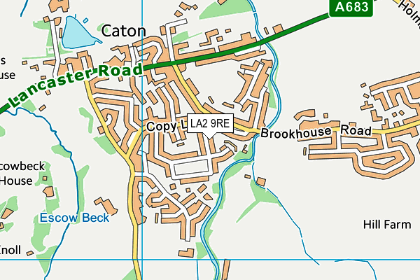 Map of GREENWAYS CARE LTD at district scale