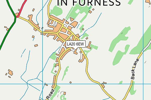 LA20 6EW map - OS VectorMap District (Ordnance Survey)