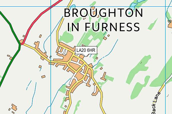 LA20 6HR map - OS VectorMap District (Ordnance Survey)