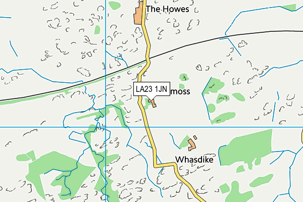 LA23 1JN map - OS VectorMap District (Ordnance Survey)