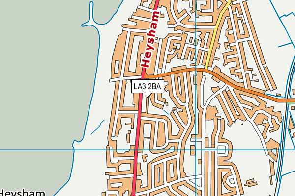 Map of OK TRANSPORT HEYSHAM LTD at district scale