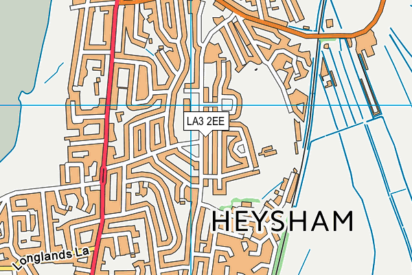 Mossgate Primary School map (LA3 2EE) - OS VectorMap District (Ordnance Survey)