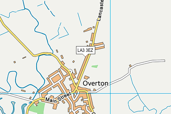 Overton St Helens C Of E Primary School map (LA3 3EZ) - OS VectorMap District (Ordnance Survey)