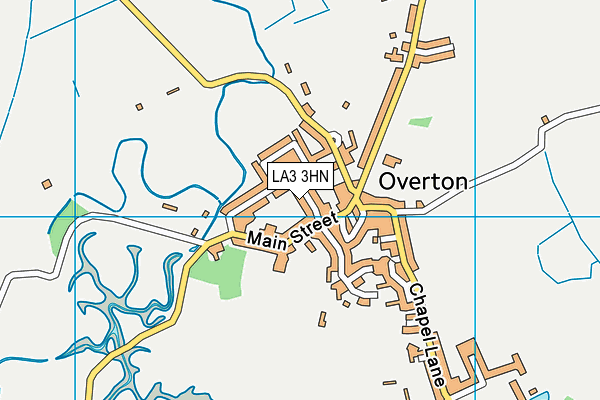 LA3 3HN map - OS VectorMap District (Ordnance Survey)