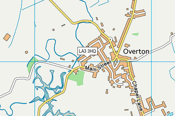 LA3 3HQ map - OS VectorMap District (Ordnance Survey)