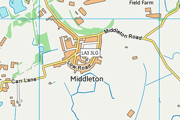 Middleton Park map (LA3 3LG) - OS VectorMap District (Ordnance Survey)