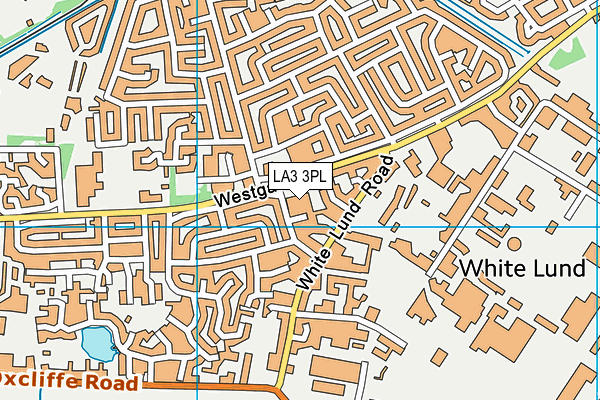LA3 3PL map - OS VectorMap District (Ordnance Survey)