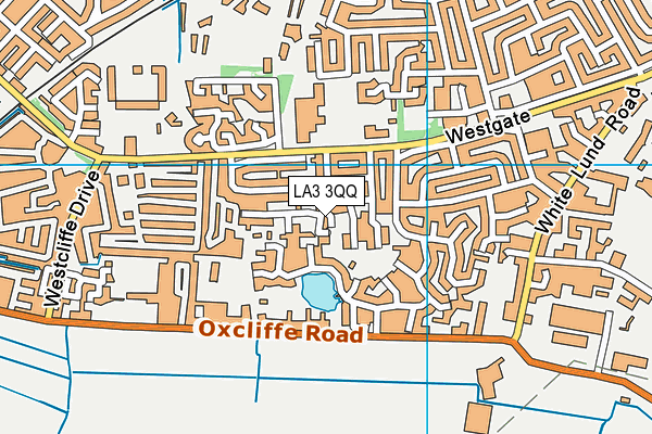 LA3 3QQ map - OS VectorMap District (Ordnance Survey)