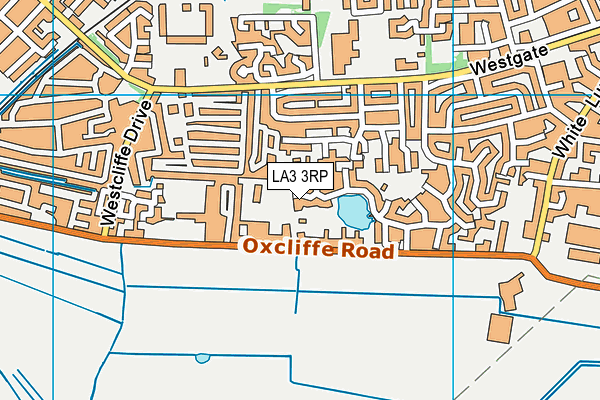LA3 3RP map - OS VectorMap District (Ordnance Survey)
