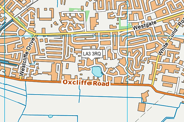 LA3 3RQ map - OS VectorMap District (Ordnance Survey)