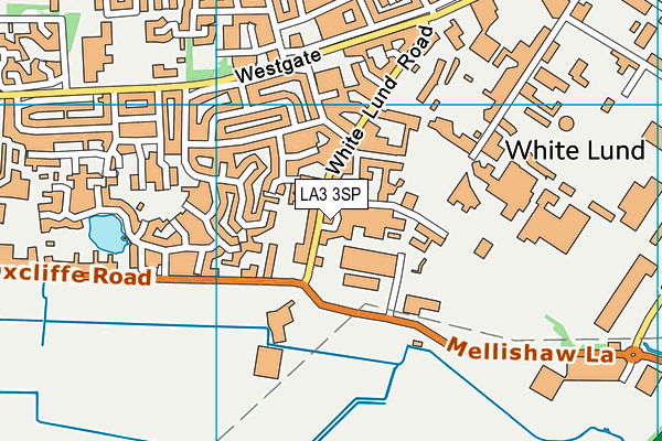 LA3 3SP map - OS VectorMap District (Ordnance Survey)